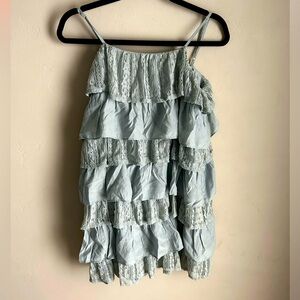 Elegant Tiered Lace Dress